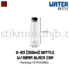 B83 350ml bottle W/Black Cap PET WATER BOTTLE / JUICE BOTTLE