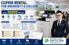 Copier Rental for University & College From RM99/Month | Campus Photocopier Rental Malaysia