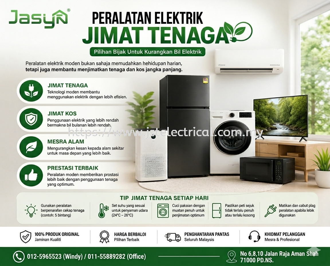 Energy Saving Home Appliances: Smart Choices to Reduce Electricity Bills in Malaysia