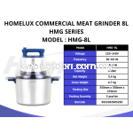 Homelux Commercial Meat Grinder 8L HMG-8L 绞肉机