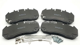 BRAKE PAD W/KIT 430MM (4PIN) WVA29174