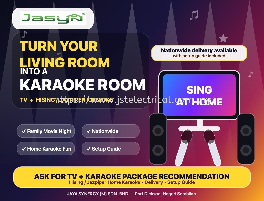 Turn Your Living Room into a Home Karaoke Room in Malaysia