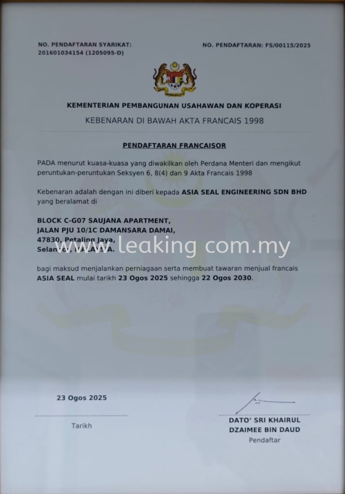 The Ultimate Leakage Soluion for Propety Management