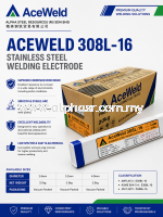 ACEWELD 308L-16 STAINLESS STEEL WELDING ELECTRODE