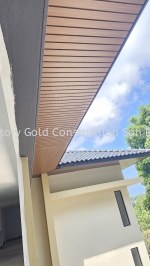 Aluminium Stripe Ceiling Work