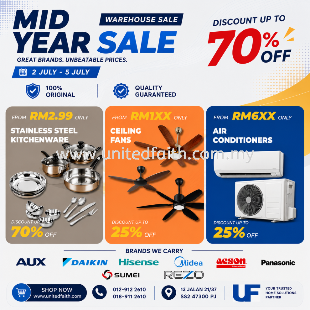 Mid Year Sale 2026 每 Everything You Need for a Better Home