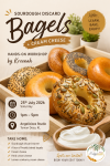 Sourdough Bagels & Cream Cheese Workshop Baking Workshop Baking & Culinary