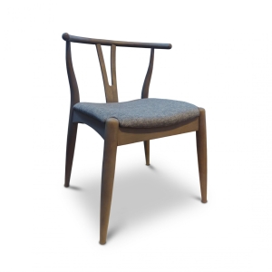 WISHBONE WOODEN DINING CHAIR