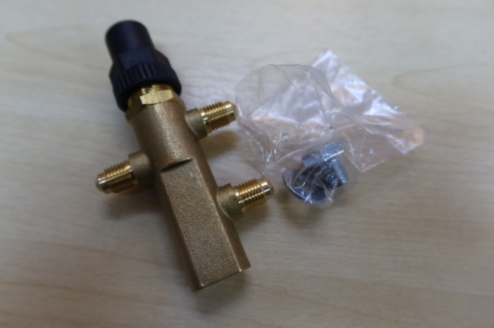CASTEL 6020 THREE WAYS HERMETIC VALVE