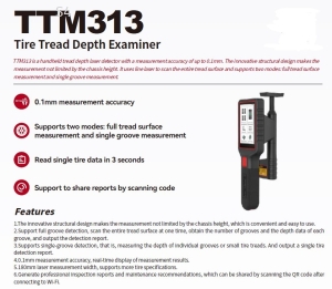 Launch (SmartSafe) Tread Master 2.0 | Tire Tread Depth Examiner (TTM313)