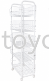 U Basket Stand Wire Mesh Display Offer Bin and Wire Works