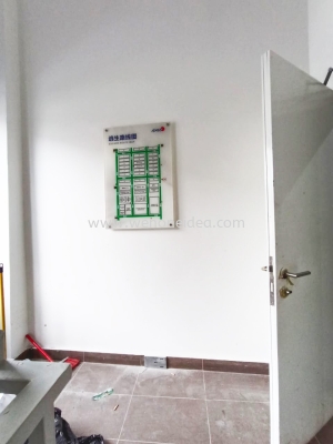 Acrylic Sign with Screw Nut