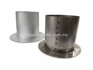 STAINLESS STEEL / GALVANIZED IRON RAINGUTTER DOWNPIPE