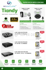 4 MP TIANDY CAMERA COMBO
