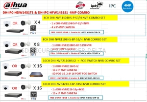 4MP IP CAMERA COMBO