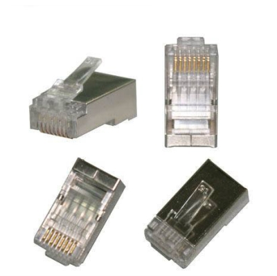 RJ45 Modular Plug FTP Cat 6 Dcom