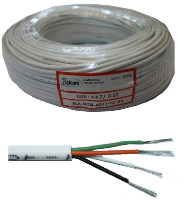 ALARM CABLE Belcom 4Core 0.22 TC