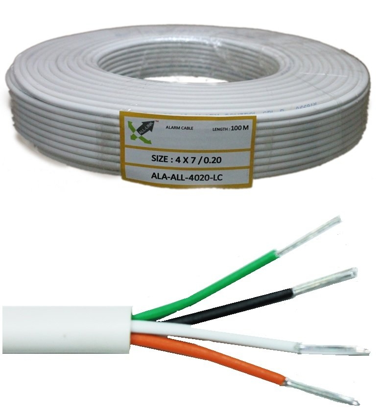ALARM CABLE All Link 4Core 0.20 LC Alarm Control Cable Alarm Systems Johor  Bahru (JB), Malaysia Suppliers, Supplies, Supplier, Supply | HTI SOLUTIONS  SDN BHD