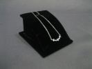 545001BK - PENDANT TRAY 6X7CM (BLACK) Pendant Display JEWELRY DISPLAYS