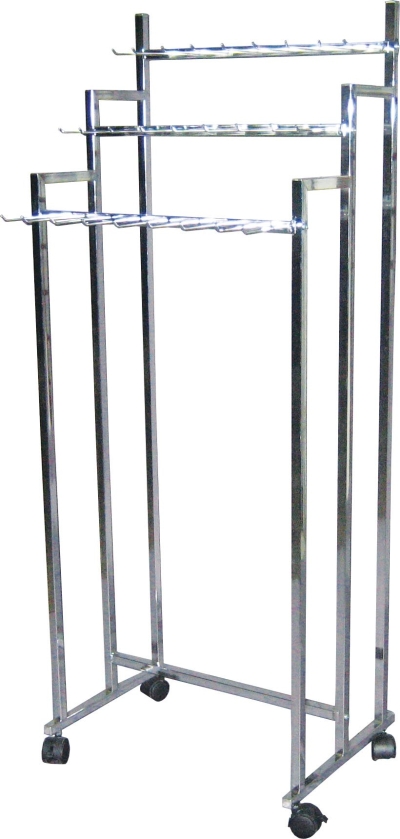 402103 - CHROME BELT STAND 3 LAYERS B012