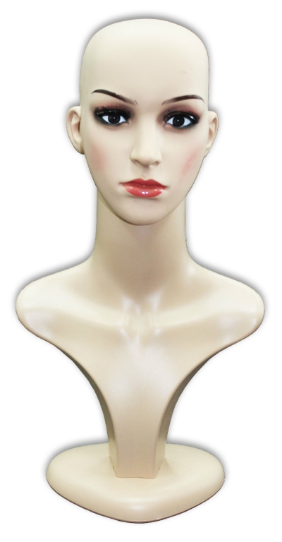 493002 - FEMALE PLASTIC HEAD (T1) SKIN