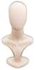 493007 C FEMALE PLASTIC HEAD (EGG FACE) SKIN Head Mannequin MANNEQUINS