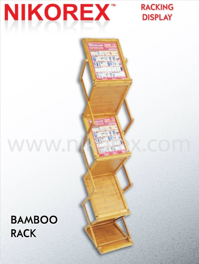 609105 - Brochure Stand Zip Zap Bamboo (HH3-11)