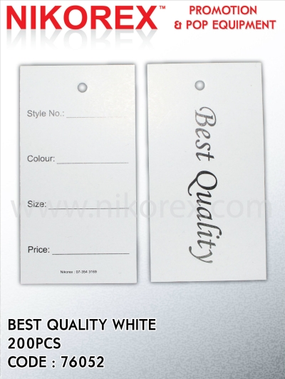 644101 -BEST QUALITY-WHITE-200PCS