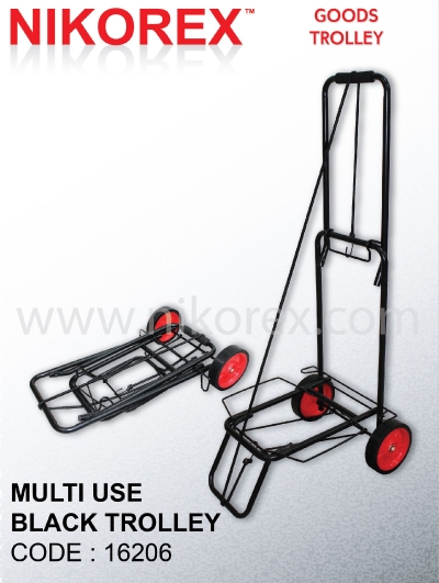 260202 - Easy Carry Black Trolley