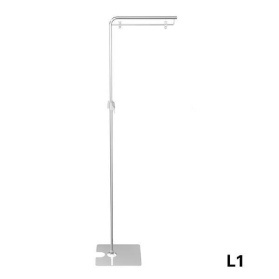 604101 - POSTER STAND L-TYPE SQ. BASE (P1)