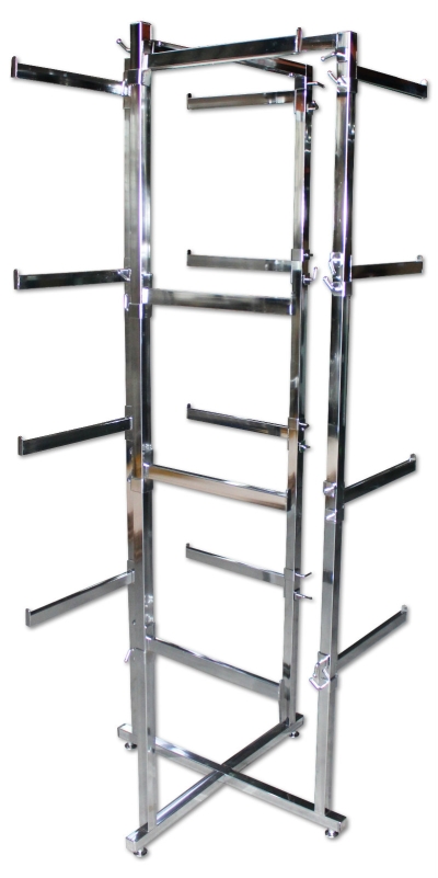 402201 - CHROME DISPLAY RACKS 16 WAYS 4008