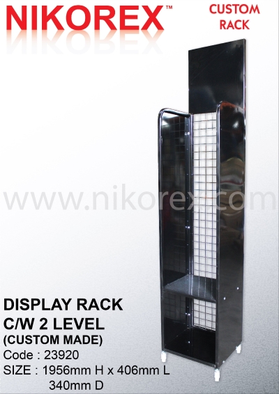 23920 - DISPLAY RACK C/W 2 LEVEL