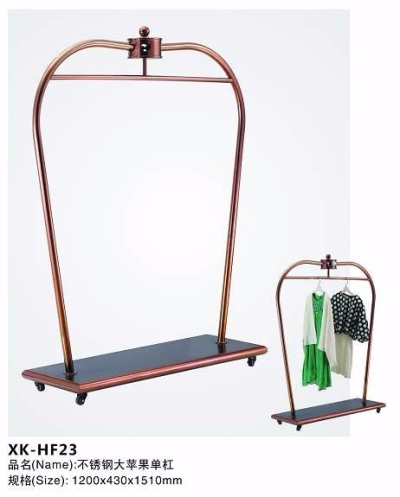 420203RG - GARMENT RACK APPLE SHAPE (HF23) R/GOLD