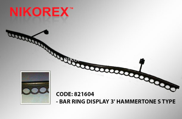 821604 - BAR RING DISPLAY 3' HAMMERTONE S TYPE