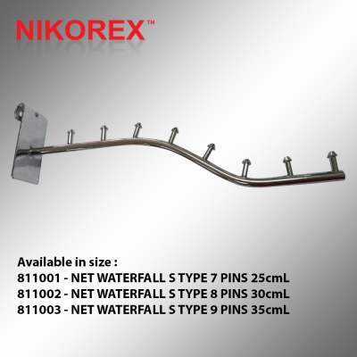 811001-811003 NET WATERFALL S TYPE (PINS)