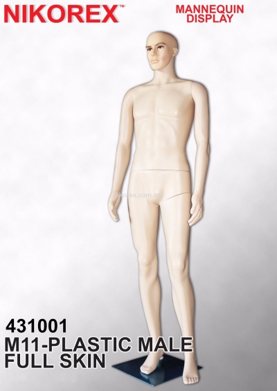 431001 C MALE PLASTIC MANNEQUIN SKIN (M11)