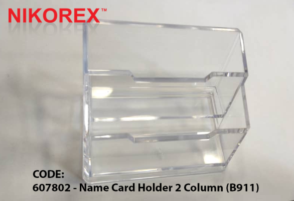 607802 - Name Card Holder 2 Column (B911)