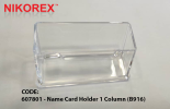 607801 - Name Card Holder 1 Column (B916) NAME CARD HOLDER BROCHURE STANDS