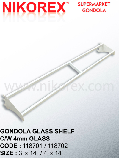 GLASS SHELF