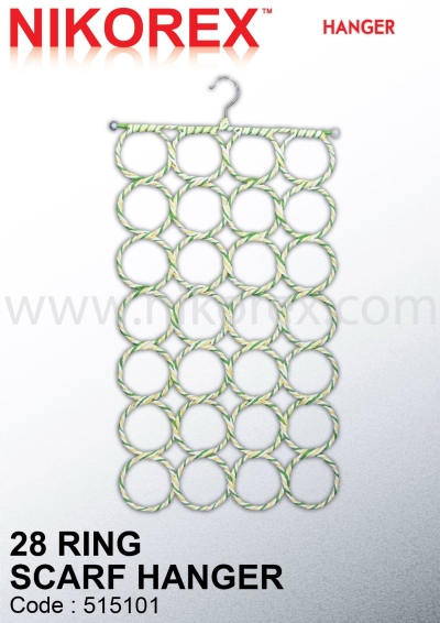 515101 - Scarf Hanger 28Rings 