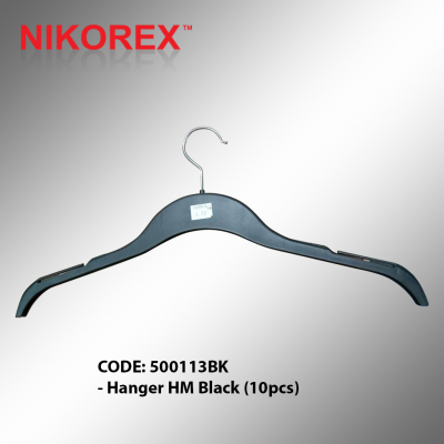 500113BK - Hanger HM Black (10pcs)