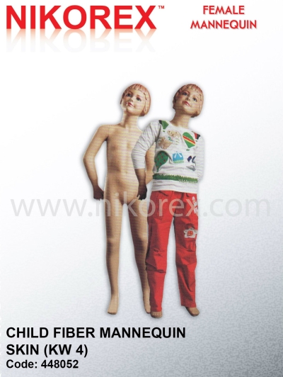 448052 - CHILD FIBER MANNEQUIN SKIN (KW 4)