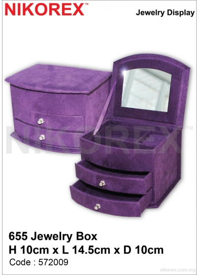 572009 - JEWELRY ORGANIZER 655 (10Hx14.5Lx10Dcm)[