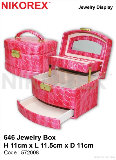 572008 - JEWELRY ORGANIZER 646 (11Hx11.5Lx11Dcm)