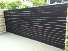 Main Sliding Gate Chengai Wood Design. Main Gate and Fencing