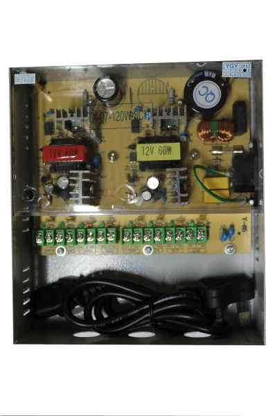 Power Supply 12V 10Amp 8Output