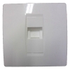 DCOM Face Plate 45 Degree Single Port Telephone Accessories Telephone Components