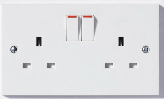 Twin Switch Socket