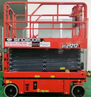 Scissorlift platforms 12m 