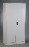 Full Height Swing Door Cabinet Light Grey (Steel) Cabinet